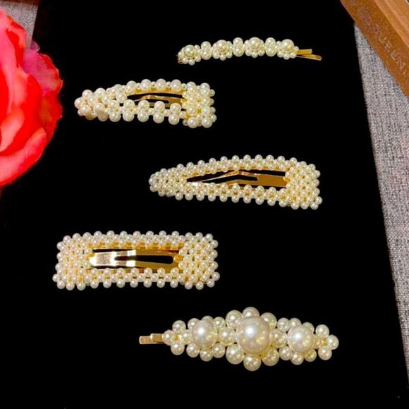 Accessories - ⭐️ New #Pearl Metal Geometric #Hairpin Accesories